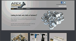 Desktop Screenshot of apexfastenings.com